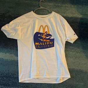 Vintage rare style Mcdonalds x champion x Malibu